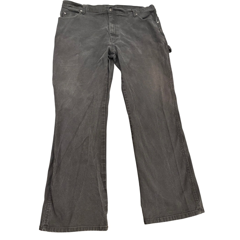 Genuine Dickies Mens Carpenter Pants Black Utility Workwear EU1939RBK 40x32